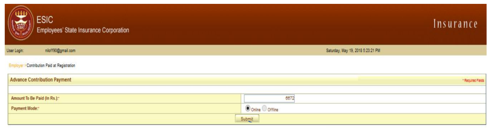 esic employer contribution